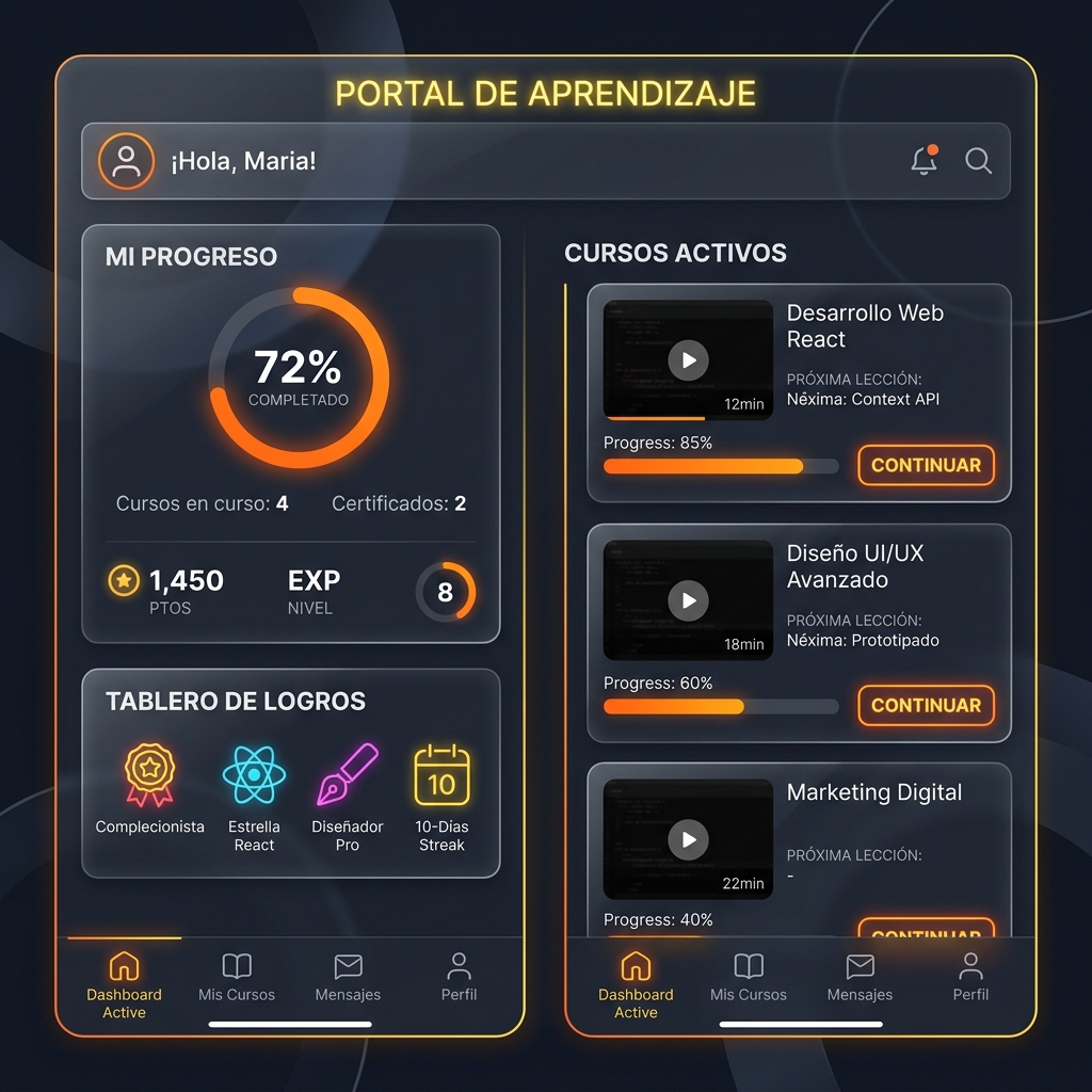Plataforma E-learning Interactiva