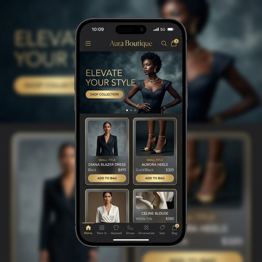 E-commerce de Moda Premium Aura