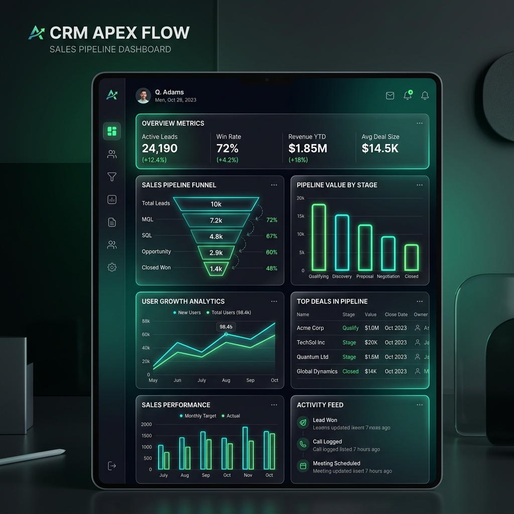 Sistema CRM de Gestión Comercial